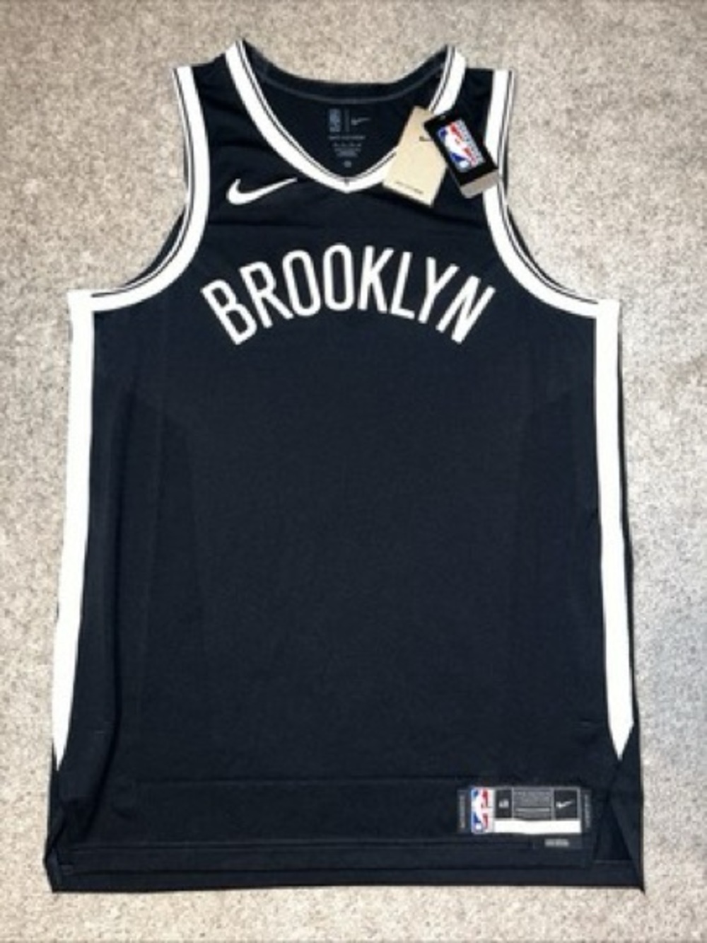 Brooklyn Nets Black Icon Edition Jersey NWT sizes various